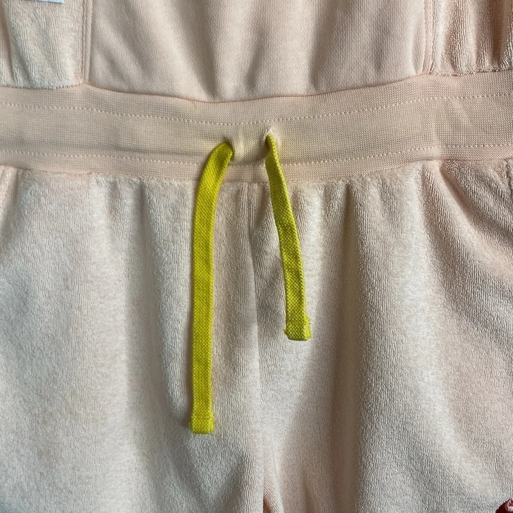 Nike big girls heritage terry jumper peach size large EUC